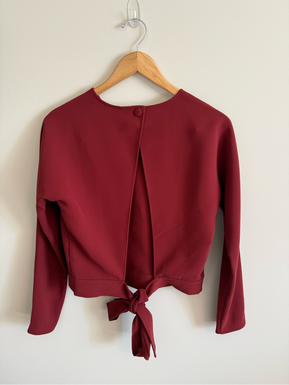 WILFRED LAON TIE BACK BLOUSE - Picture 7 of 9